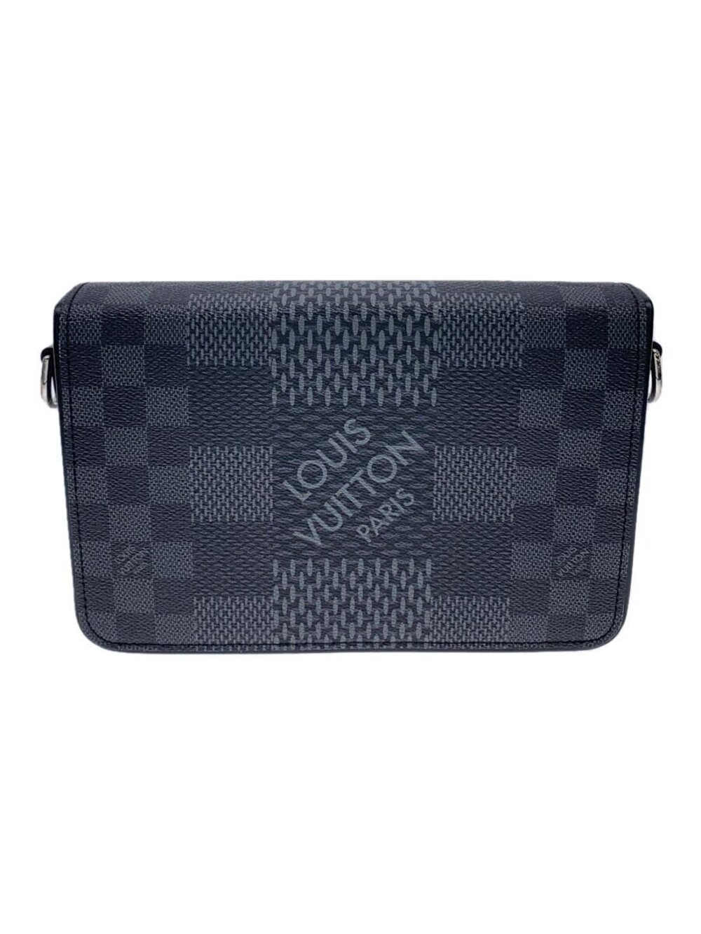 LOUIS VUITTON Studio Messenger Bag Damier Graphite Black